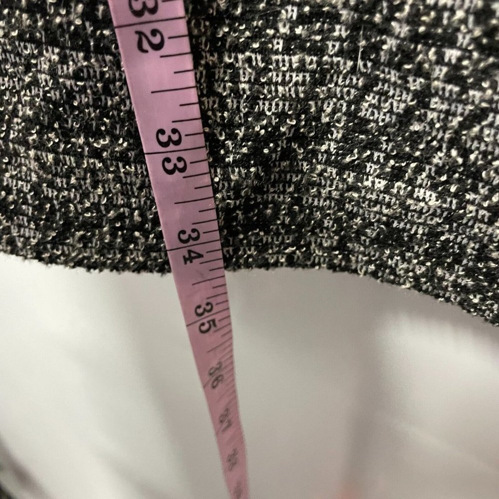 Women’s Calvin Klein Size 4 Three-Quarter Sleeve Black And White Dress - Picture 5 of 5
